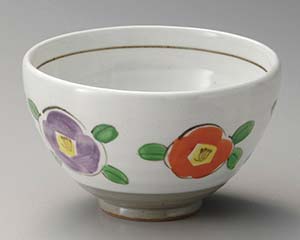 【まとめ買い10個セット品】和食器 テ331-038 粉引山茶花5.5夏目丼【キャンセル/返品不可】【ECJ】