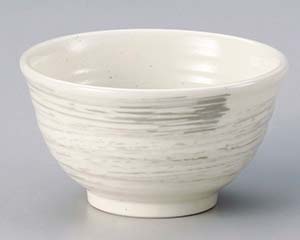 【まとめ買い10個セット品】和食器 ア336-138 白刷毛目5.5深口丼【キャンセル/返品不可】【ECJ】