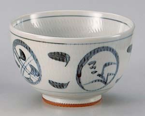 【まとめ買い10個セット品】和食器 ミ340-098 トチリ草紋5.0牛丼【キャンセル/返品不可】【ECJ】