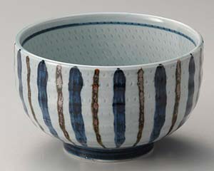 【まとめ買い10個セット品】和食器 ト341-208 トチリ 二色十草4.5丼【キャンセル/返品不可】【ECJ】