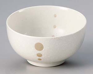 陶器 - 【まとめ買い10個セット品】和食器 ヤ337-288 ドット白お好丼大【キャンセル/返品不可】【ECJ】