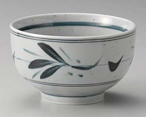 【まとめ買い10個セット品】和食器 ヤ348-258 益子風ツタ飯器【キャンセル/返品不可】【ECJ】