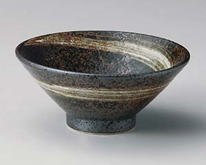 【まとめ買い10個セット品】和食器 タ355-238 白刷毛5.0丼【キャンセル/返品不可】【ECJ】