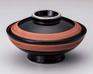 和食器 ユ356-118 春慶6.0平蓋丼【ECJ】