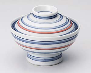 【まとめ買い10個セット品】和食器 ツ357-028 駒筋丸高台蓋丼【キャンセル/返品不可】【ECJ】