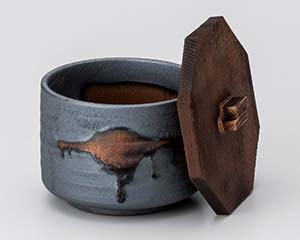 【まとめ買い10個セット品】和食器 オ359-108 鉄砂飯器【キャンセル/返品不可】【ECJ】