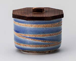 【まとめ買い10個セット品】和食器 テ359-188 湖水渦飯器(杉蓋付)【キャンセル/返品不可】【ECJ】