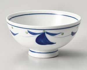 【まとめ買い10個セット品】和食器 ア368-258 花紋青毛料【キャンセル/返品不可】【ECJ】