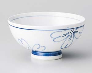 【まとめ買い10個セット品】和食器 ア369-148 花いっちん丸碗【キャンセル/返品不可】【ECJ】