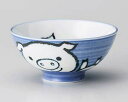 和食器 イ371-158 ぶた京型中平【ECJ】