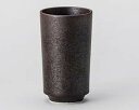 和食器 カ378-198 黒マット長湯呑【ECJ】