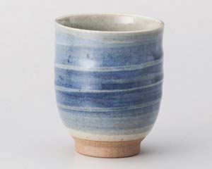 【まとめ買い10個セット品】和食器 ネ383-128 呉須巻六兵衛湯呑【キャンセル/返品不可】【ECJ】