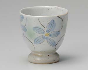 【まとめ買い10個セット品】和食器 ロ385-098 マレーネ湯呑(青)大【キャンセル/返品不可】【ECJ】