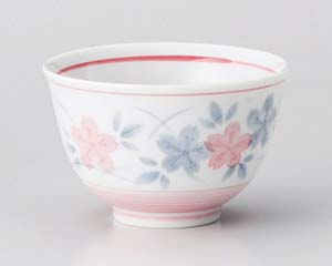 【まとめ買い10個セット品】和食器 ト390-338 薄墨桜反煎茶(赤)【キャンセル/返品不可】【ECJ】