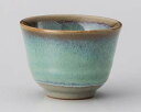 和食器 ホ391-328 新ヒワグリーン反煎茶【ECJ】