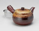 【まとめ買い10個セット品】和食器 テ395-118 朱泥伊良保丸急須(茶コシ付)【キャンセル/返品不可】【ECJ】