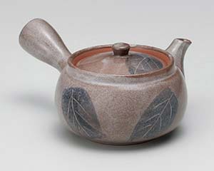 【まとめ買い10個セット品】和食器 ホ395-208 新木葉急須(帯アミ)【キャンセル/返品不可】【ECJ】