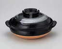 【まとめ買い10個セット品】和食器 メ400-278 天目刷毛目9号鍋【キャンセル/返品不可】【ECJ】