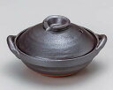 【まとめ買い10個セット品】和食器 ス409-068 鉄釉5号鍋【キャンセル/返品不可】【ECJ】