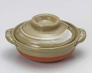 【まとめ買い10個セット品】和食器 ス409-108 京風白刷毛目5号鍋【キャンセル/返品不可】【ECJ】