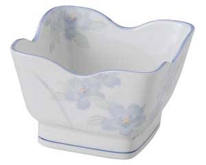 【まとめ買い10個セット品】和食器 オ443-198 花のささやき 花角4.5丼【キャンセル/返品不可】【ECJ】