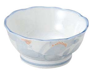 【まとめ買い10個セット品】和食器 ア444-348 まごころ 桔梗型千代口【キャンセル/返品不可】【ECJ】