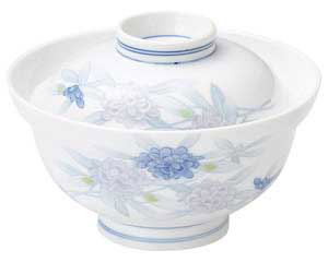 【まとめ買い10個セット品】和食器 ト356-308 しゃくなげ 蓋丼【キャンセル/返品不可】【ECJ】