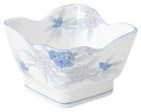 【まとめ買い10個セット品】和食器 ト477-208 しゃくなげ 花角4.5鉢【キャンセル/返品不可】【ECJ】