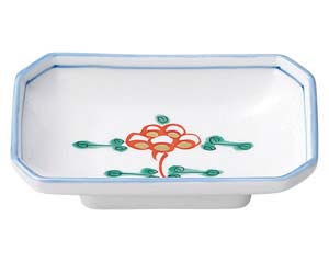 【まとめ買い10個セット品】和食器 ア476-118 錦宝来 角千代口【キャンセル/返品不可】【ECJ】