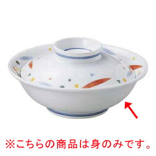 【まとめ買い10個セット品】和食器 オ478-068 はなやぎ 蓋付煮物碗(身のみ)【キャンセル/返品不可】【ECJ】