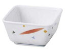 【まとめ買い10個セット品】和食器 オ478-218 はなやぎ 3.6角小鉢【キャンセル/返品不可】【ECJ】