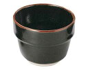 【まとめ買い10個セット品】和食器 ツ437-178 ゆず天目 段付そば猪口【キャンセル/返品不可】【ECJ】