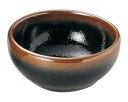 和食器 ユ438-288 柚子天目 千代口ボール【ECJ】