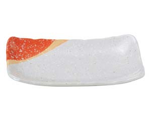 【まとめ買い10個セット品】和食器 ロ433-258 なごみ 8.0長角皿【キャンセル/返品不可】【ECJ】