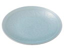 【まとめ買い10個セット品】和食器 イ445-078 青白磁唐草 10.0皿【キャンセル/返品不可】【ECJ】
