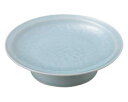 【まとめ買い10個セット品】和食器 イ445-128 青白磁唐草 8.0大高浜皿【キャンセル/返品不可】【ECJ】