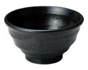 和食器 ミ484-558 ゆらり黒結晶 5.0深丼【ECJ】