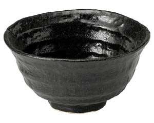 【まとめ買い10個セット品】和食器 ロ464-048 瀬戸黒 六兵衛茶碗(小)【キャンセル/返品不可】【ECJ】