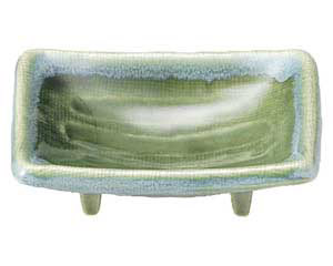 【まとめ買い10個セット品】和食器 ミ450-328 流水織部 まな板千代口【キャンセル/返品不可】【ECJ】