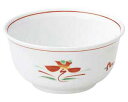 【まとめ買い10個セット品】和食器 ホ329-028 赤絵花紋 4.5多用丼【キャンセル/返品不可】【ECJ】