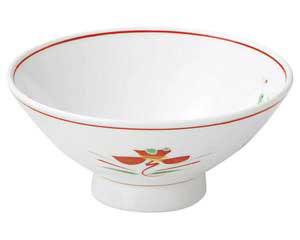 【まとめ買い10個セット品】和食器 ホ358-428 赤絵花紋 大茶【キャンセル/返品不可】【ECJ】