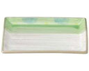 【まとめ買い10個セット品】和食器 ミ150-058 新緑 長角9.0皿【キャンセル/返品不可】【ECJ】