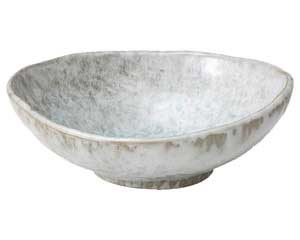 【まとめ買い10個セット品】和食器 ス447-058 青釉 4号舟型小鉢【キャンセル/返品不可】【ECJ】