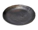 【まとめ買い10個セット品】和食器 ス236-018 琥珀 10号丸皿【キャンセル/返品不可】【ECJ】