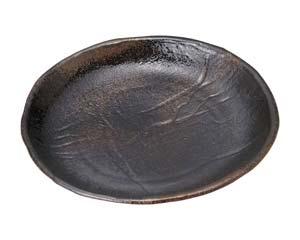 【まとめ買い10個セット品】和食器 ス236-028 琥珀 9号丸皿【キャンセル/返品不可】【ECJ】