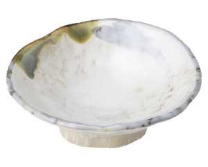 【まとめ買い10個セット品】和食器 ス489-738 織部流線 口取皿【キャンセル/返品不可】【ECJ】