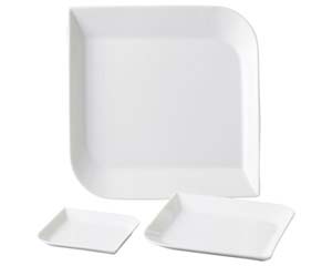 【まとめ買い10個セット品】 ト519-048 コリーン20cm角皿【キャンセル/返品不可】【ECJ】