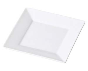 【まとめ買い10個セット品】 ネ524-058 スクウェアホワイト15cm皿【キャンセル/返品不可】【ECJ】