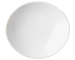 【まとめ買い10個セット品】 ネ584-308 オーバル&スクウエアー オーバル 14cm 深皿 白【キャンセル/返品不可】【ECJ】