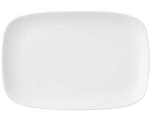 【まとめ買い10個セット品】 ヤ593-108 白玉渕 角12インチプラター(ウス)【キャンセル/返品不可】【ECJ】